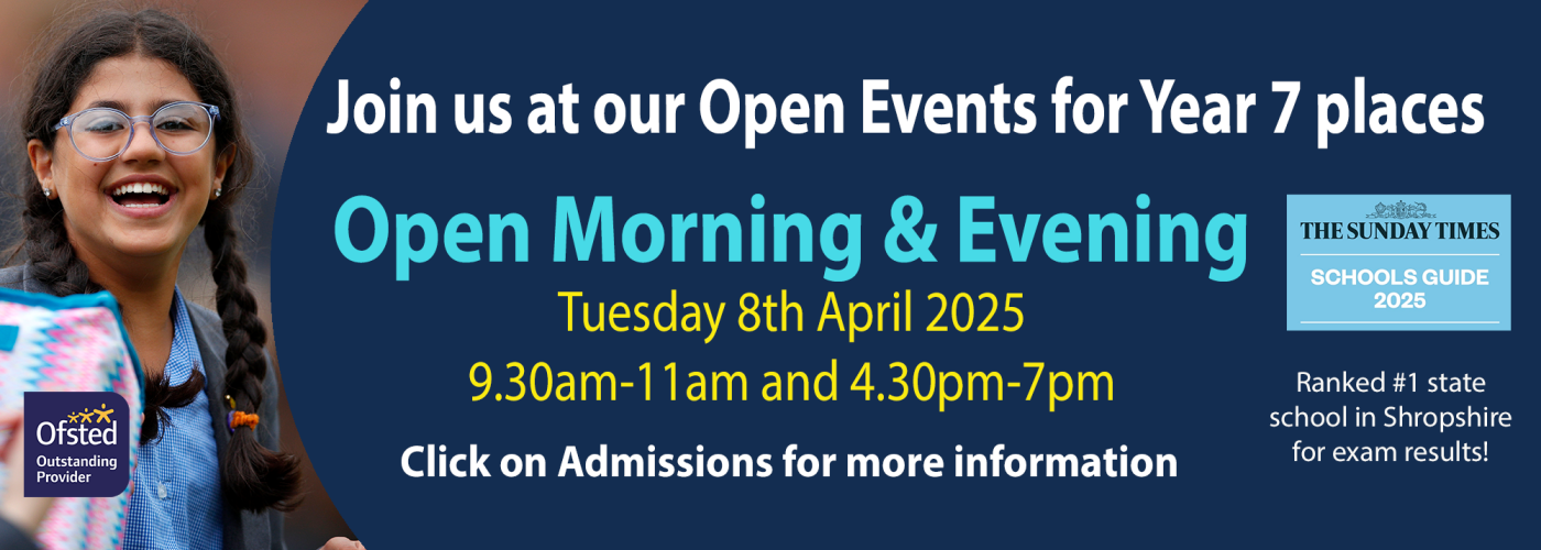 banner web2025 y7 open morning evening no booking advice yet